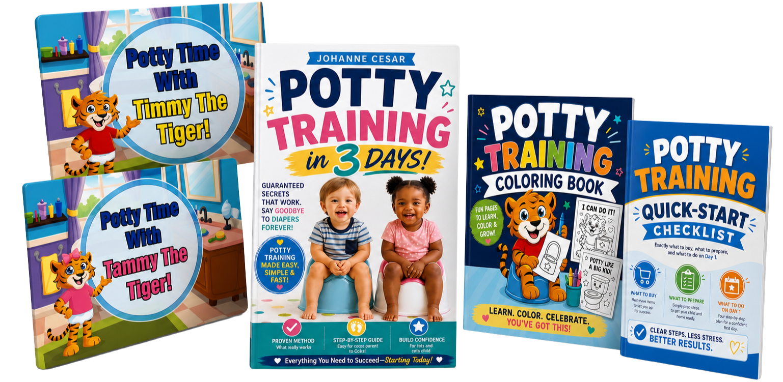 Complete potty training bundle