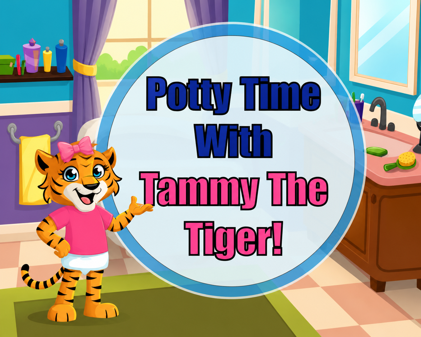 Potty Time with Tammy the Tiger