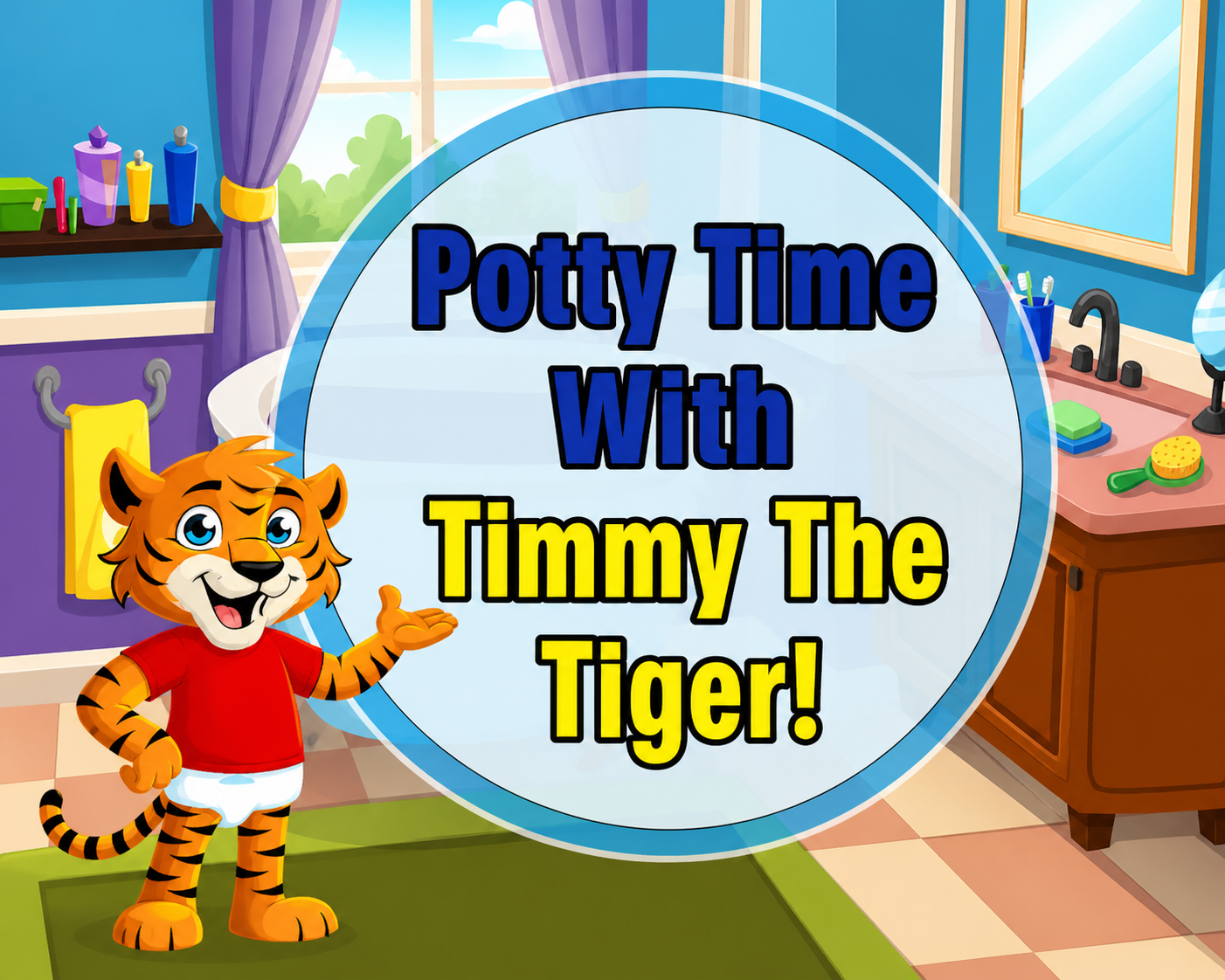 Potty Time with Timmy the Tiger