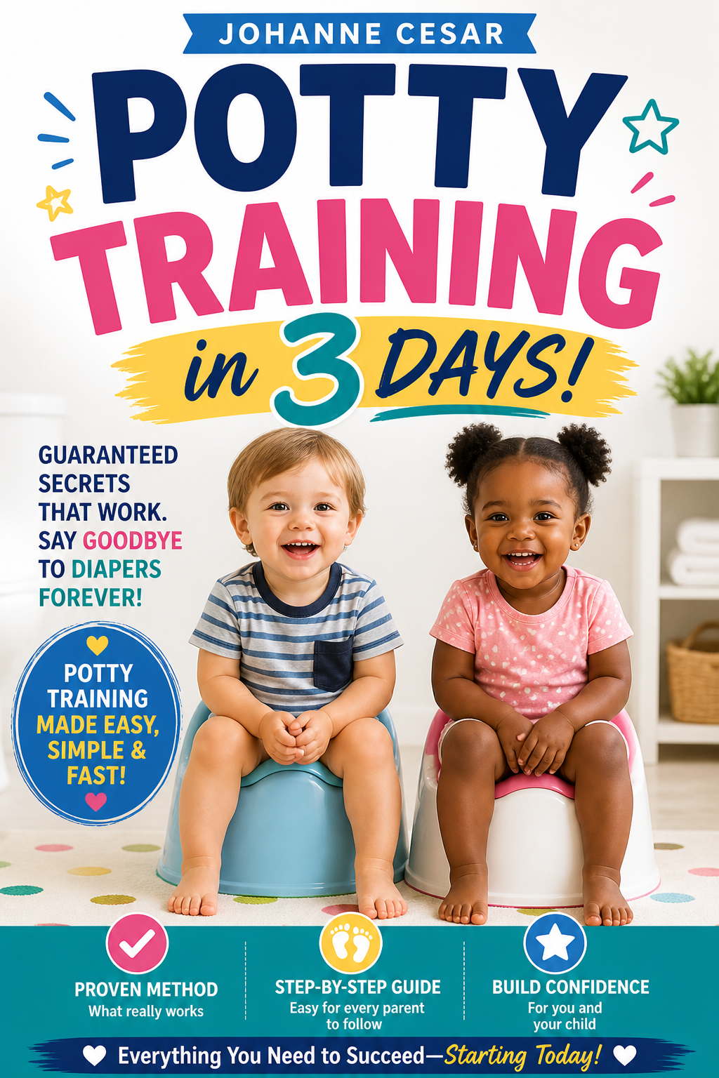 Potty Training in 3 Days book cover